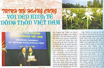 Trinh nữ hoàng cung với nền kinh tế nông thôn Việt Nam